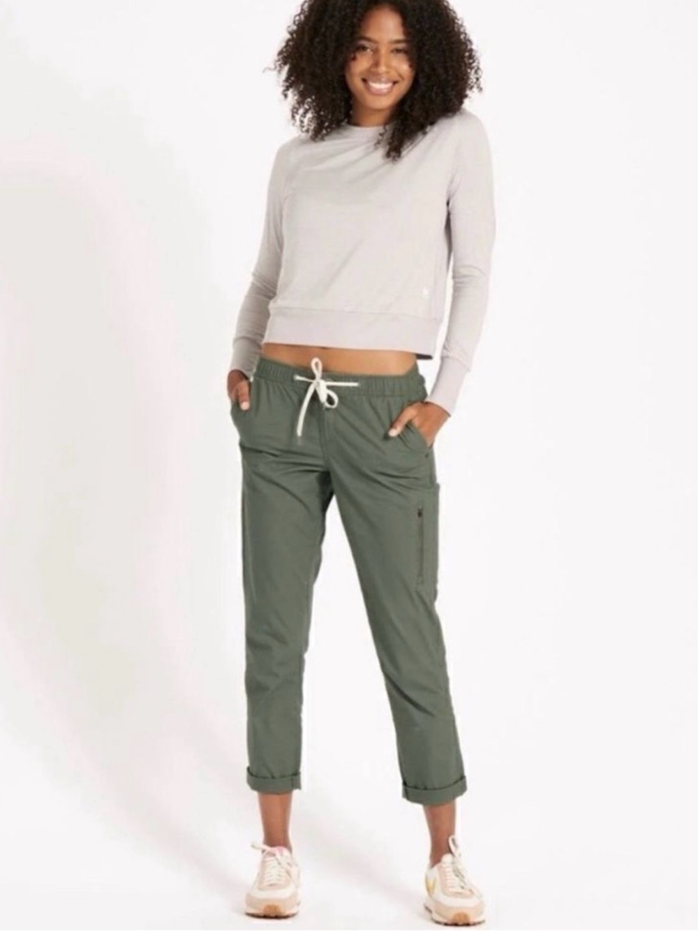 VUORI Women's Ripstop Pant green  Size XS
